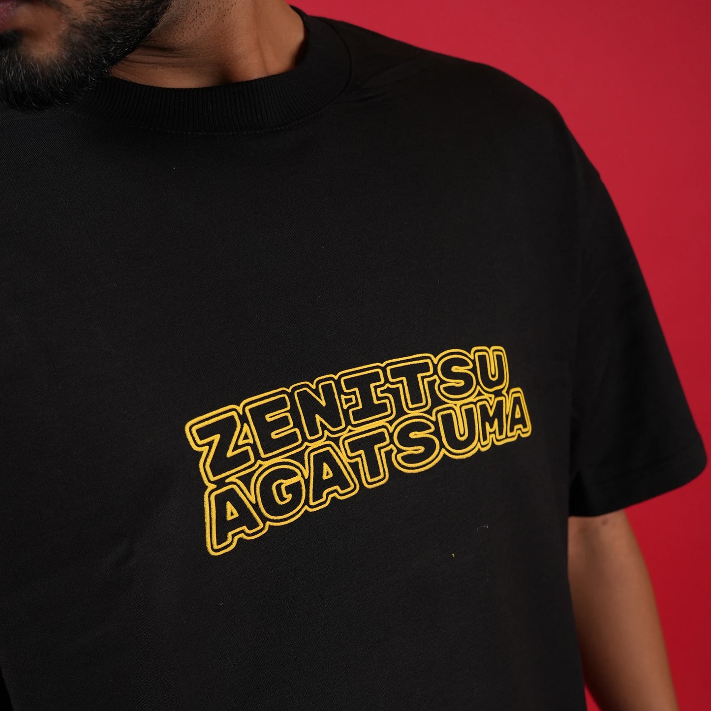 Zenitsu Demon Slayer Anime Oversized Tee