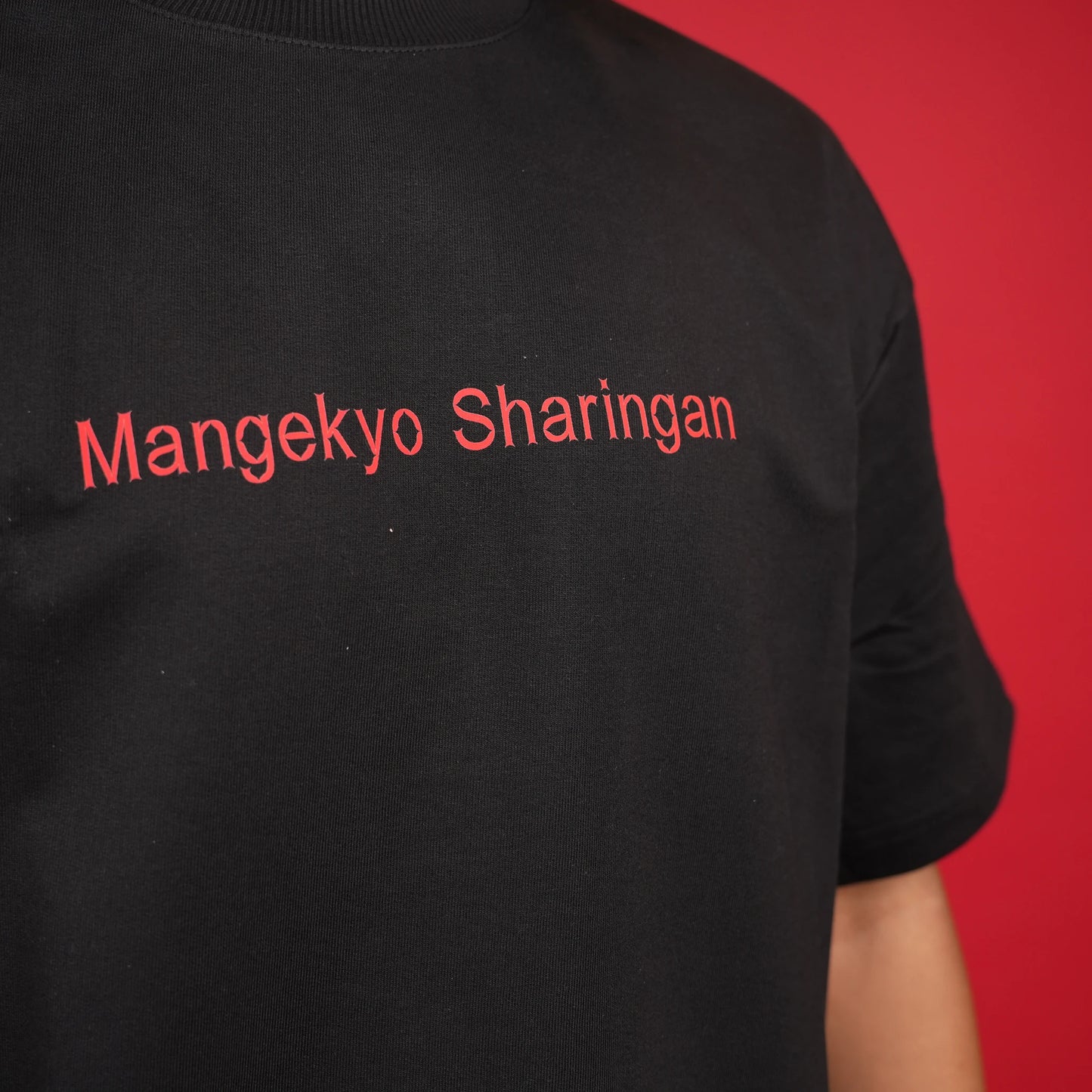 Mangekyo Sharingan Narut0 Anime Oversized Tee